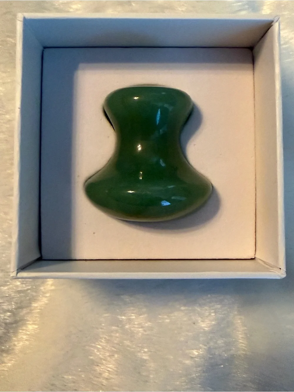 Jade Eye Massage Tool — White